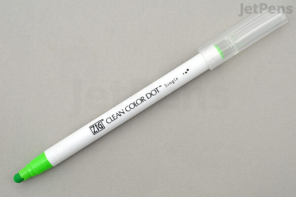 Kuretake TCSD-6100/6VB Zig Clean Color Dot Marker, Mild Smoky Colors, Set  of 6