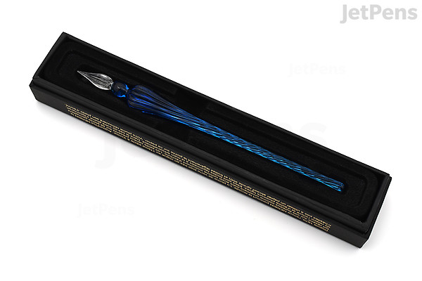 Jacques Herbin Round Glass Dip Pen - Clear | Atlas Stationers