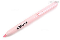 Morris Justclick Pastel Retractable Highlighter - Mild Pink - MORRIS RT MILD-PK