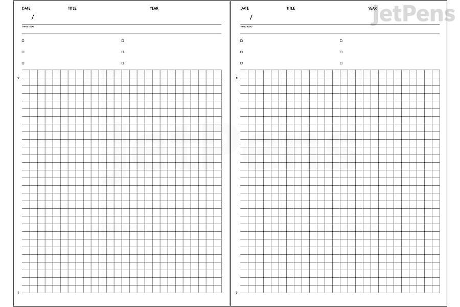 Laconic Style Daily Notebook Format