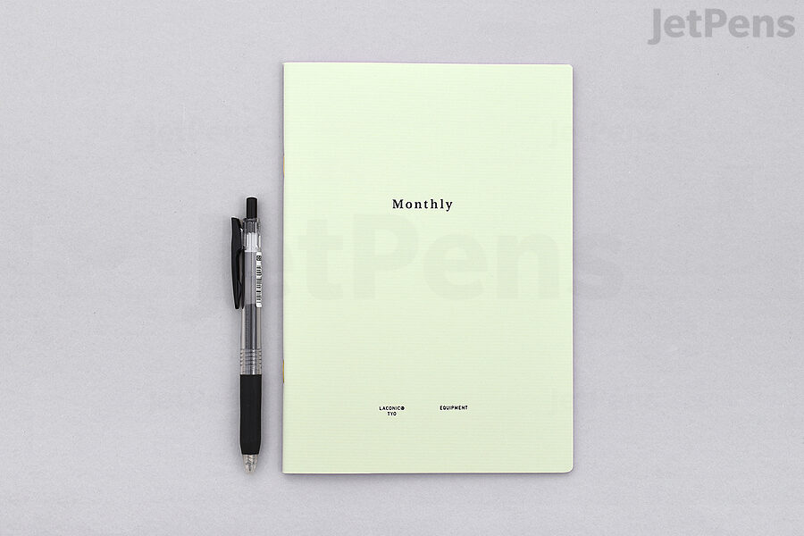Laconic Style Monthly Notebook Size