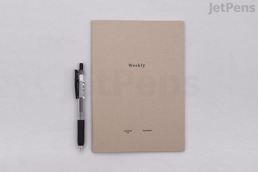 Laconic Weekly Style Notebook Size