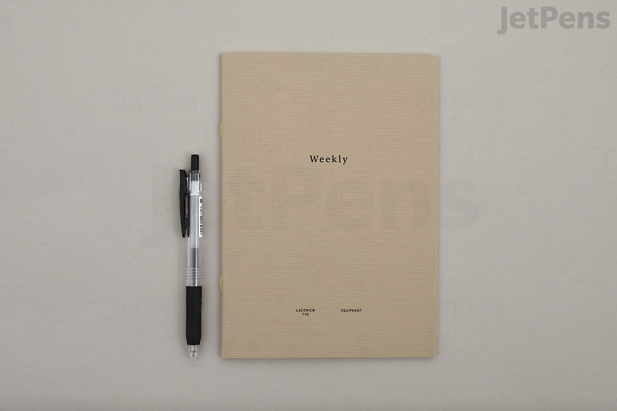 Laconic Style Weekly Notebook size.