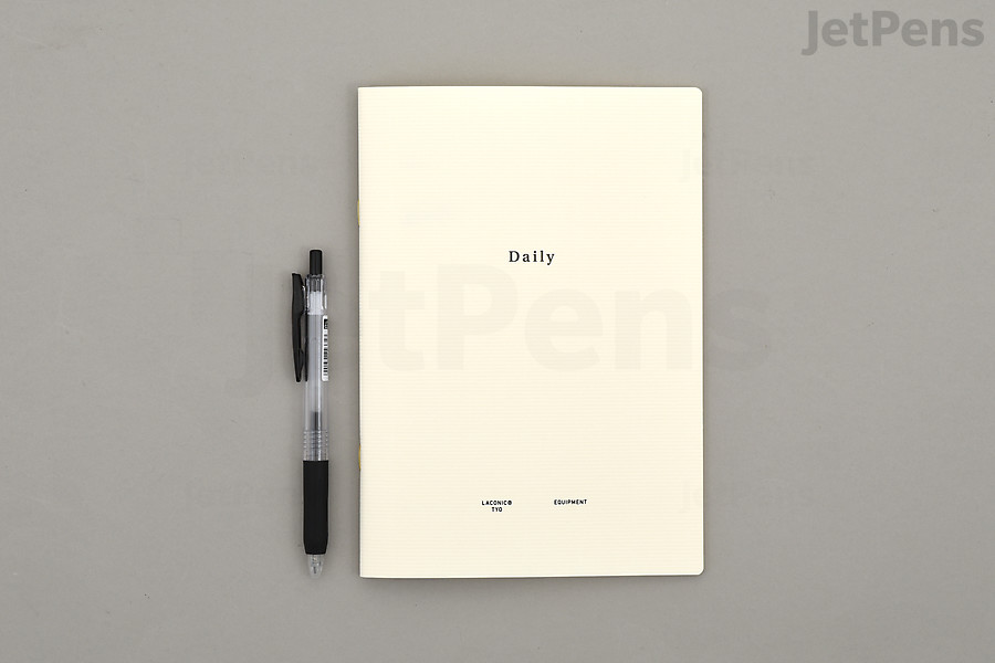 Laconic Style Daily Notebook size.