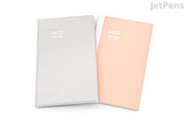 Kokuyo Jibun Techo DAYs Diary 2023 - Mini B6 Slim - Gray - KOKUYO JDM1M-23