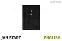 Hobonichi Book Only - Planner A6 English - 2023 Jan Start - HOBONICHI 8-ORB-23-005