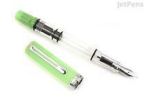 TWSBI ECO Glow Green Fountain Pen - Stub 1.1 mm Nib - Limited Edition - TWSBI M7449150