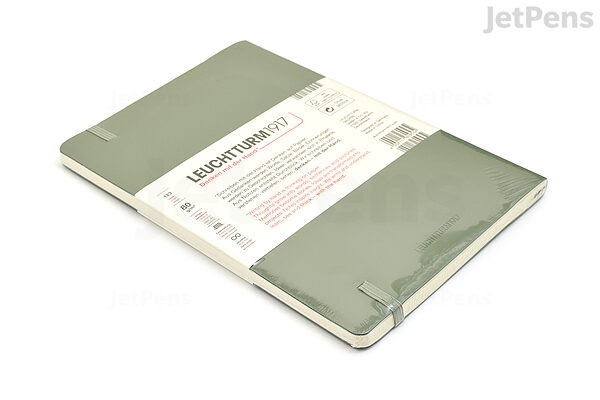 Leuchtturm1917 Softcover Notebook - A5, Dot Grid - Sage