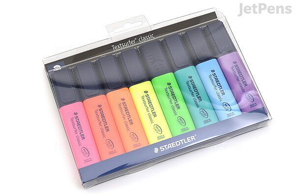 Comprar 8 Marcadores Fluorescentes Textsurfer Rainbow Staedtler Multicolor  · Staedtler · Hipercor
