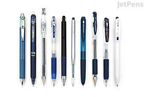 JetPens Blue Black Gel Pen Sampler - JETPENS JETPACK-047