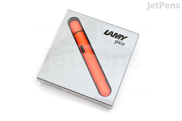 LAMY Pico Ballpoint Pen - Medium Point - Laser Orange - LAMY L288LO LAMY Pico Ballpoint Pen - Medium Point - Laser Orange - LAMY L288LO