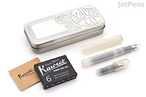 Kaweco Frosted Calligraphy Sport Pen Set - Small - Natural Coconut - 1.5 mm / 2.3 mm - KAWECO 10001629