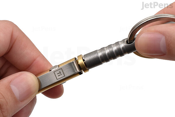 BIGiDESIGN Mini Dual Side Click Pen - Brass