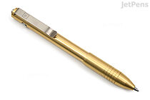 BIGiDESIGN Dual Side Click Pen - Brass - BIGIDESIGN DUAL CLICK BRASS