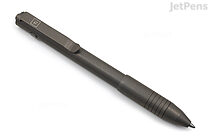 BIGiDESIGN Dual Side Click Pen - Titanium Stonewashed - BIGIDESIGN DUAL CLICK STONEWASHED TI
