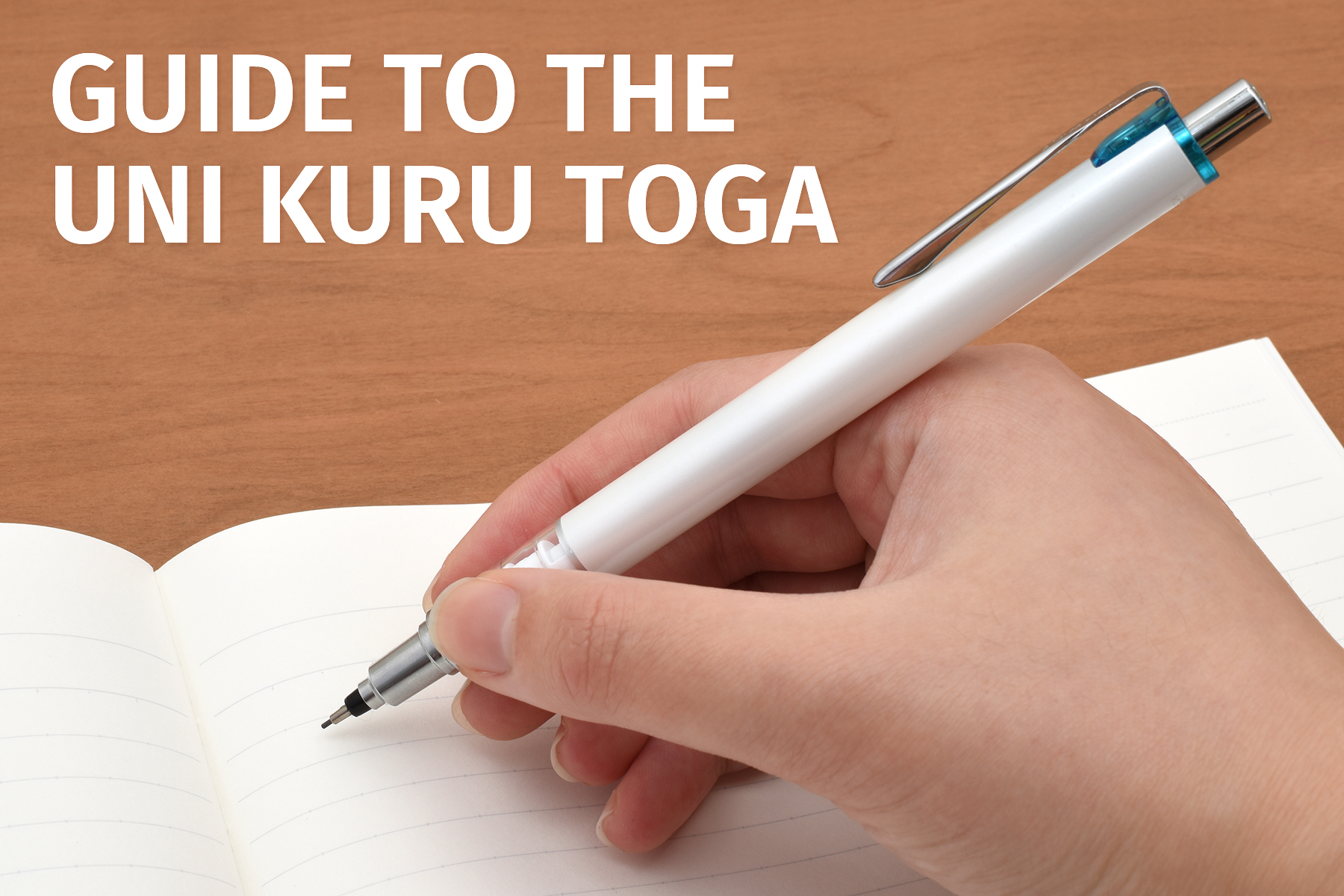 UNI KURU TOGA 0.3mm transparent pen holder glass color new packaging not  easy to break the core automatic pencil