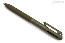 Pentel Calme 2 Color 0.5 mm Ballpoint Multi Pen + 0.5 mm Pencil - Khaki - PENTEL BXAW355D