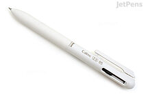 Pentel Calme 2 Color 0.5 mm Ballpoint Multi Pen + 0.5 mm Pencil - Grayish White - PENTEL BXAW355W