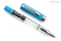 TWSBI ECO Cerulean Blue Fountain Pen - Fine Nib - Limited Edition - TWSBI M7449070
