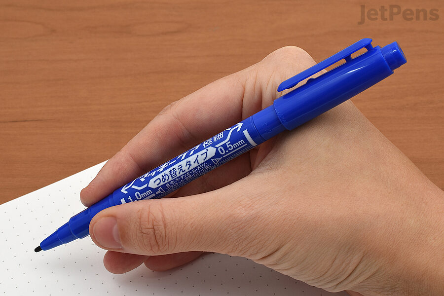 Gel Ink Ballpoint Pen 0.5mm - Refill | Pen Refills | MUJI USA Blue