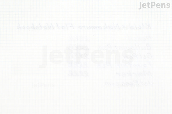 Kleid x Nakamura Flat Notebook - A5 - 2 mm Graph - Blue - White Paper ...