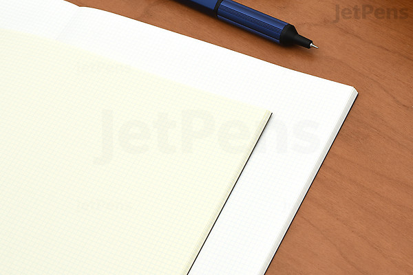 Kleid x Nakamura Flat Notebook - A5 - 2 mm Graph - Blue - White Paper ...