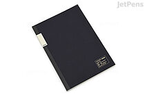 Kleid x Nakamura Flat Notebook - A5 - 2 mm Graph - Navy - Cream Paper - KLEID 8402