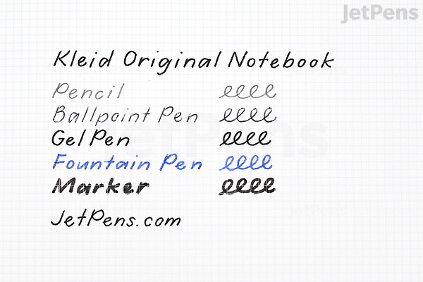 Kleid Original Notebook - A5 - 2 mm Graph - Navy - White Paper | JetPens