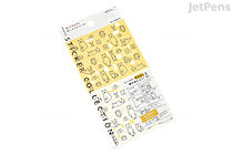 Midori Planner Stickers - Removable - Chat - Forest Animals - MIDORI 82590006