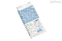 Midori Planner Stickers - Removable - Chat - Monsters - MIDORI 82591006