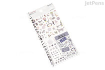 Midori Planner Stickers - Removable - Color - Lavender - MIDORI 82596006