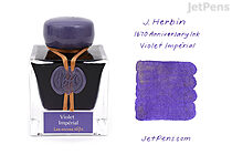 Jacques Herbin Violet Impérial Ink - 1670 Anniversary - 50 ml Bottle - HERBIN H150/76