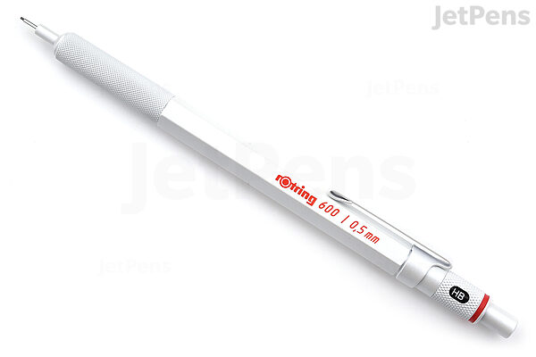 Rotring 600 0.5mm Mechanical Pencil Pearl White