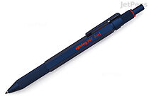 Rotring 600 3-in-1 2 Color Fine Ballpoint Multi Pen + 0.5 mm Pencil - Iron Blue - ROTRING 2159367