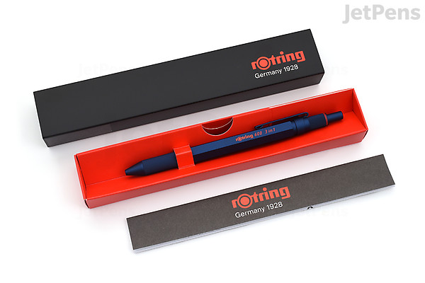 Rotring 600 3-in-1 2 Color Fine Ballpoint Multi Pen + 0.5 mm Pencil ...