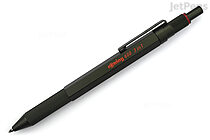 Rotring 600 3-in-1 2 Color Fine Ballpoint Multi Pen + 0.5 mm Pencil - Camouflage Green - ROTRING 2159368
