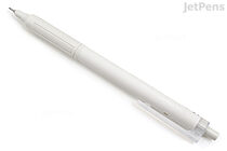 Tombow Mono Graph Lite Ballpoint Pen - 0.5 mm - Black Ink - Smoky White Body - TOMBOW BC-MGLE25