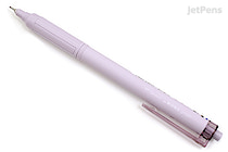 Tombow Mono Graph Lite Ballpoint Pen - 0.5 mm - Black Ink - Smoky Purple Body - TOMBOW BC-MGLE95