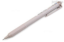 Tombow Mono Graph Lite Ballpoint Pen - 0.38 mm - Black Ink - Smoky Brown Body - TOMBOW BC-MGLU55