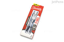 Sharpie S-Gel Metal Gel Pen - 0.7 mm - Navy Body - Black Ink - Pack of 2 - SHARPIE 2153651