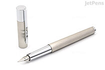 LAMY Scala Fountain Pen - Stainless Steel - Extra Fine Nib - LAMY L51EF