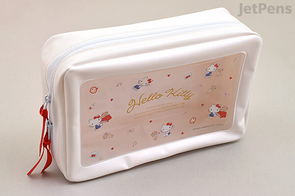 SANRIO Pink Felt Hello Kitty Messenger Bag - Hello Kitty Laptop Bag