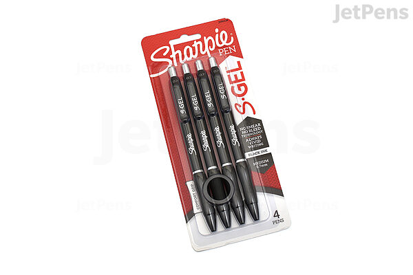 Sharpie® S-Gel™ Comfort Grip Gel Pen - Black, 4 pk - Harris Teeter