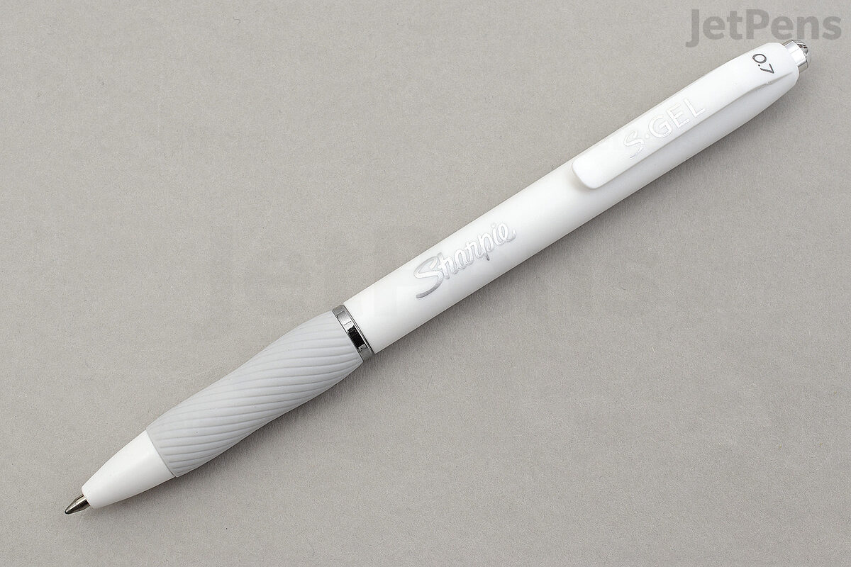 Sharpie S-Gel White Barrel Pen Husqvarna