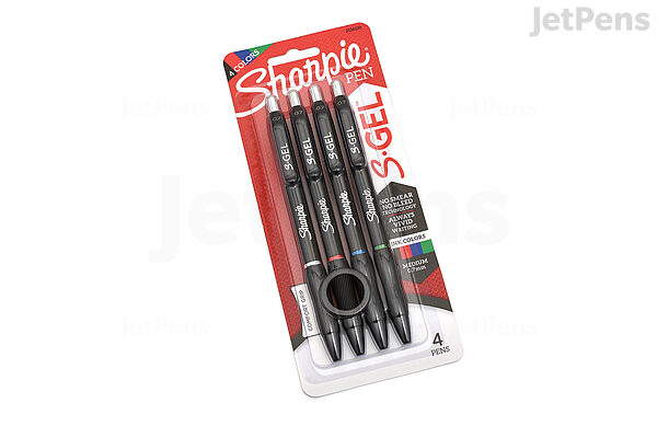 Sharpie S-Gel, Gel Pens, Medium Point (0.7mm), Assorted Colors, 12