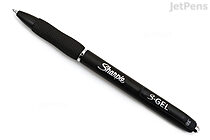 Sharpie S-Gel Gel Pen - 0.38 mm - Black - SHARPIE 2140521