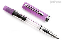 TWSBI ECO Glow Purple Fountain Pen - Fine Nib - Limited Edition - TWSBI M7449420