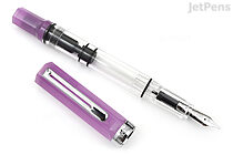 TWSBI ECO Glow Purple Fountain Pen - Stub 1.1 mm Nib - Limited Edition - TWSBI M7449450