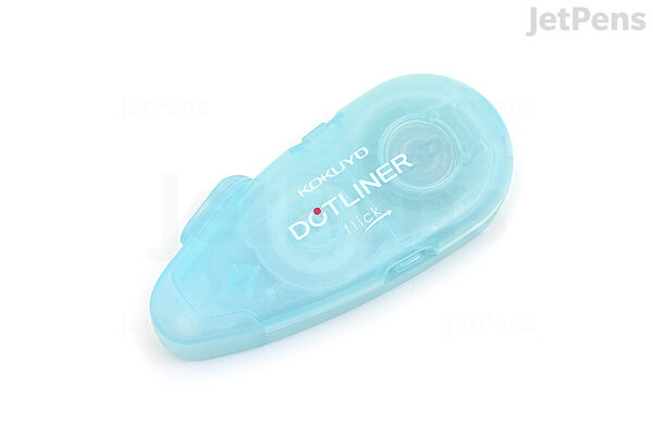 Kokuyo Dotliner Flick Tape Runner - Blue Green Body - Slow Permanent  Adhesive
