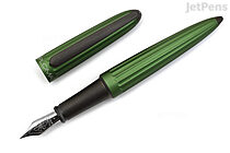 Diplomat Aero Fountain Pen - Green - Fine Nib - DIPLOMAT D40317023